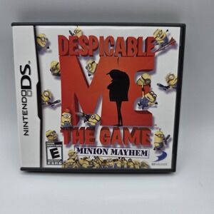 Despicable Me: The Game - Minion Mayhem (Nintendo DS, 2010) Untested! Complete!